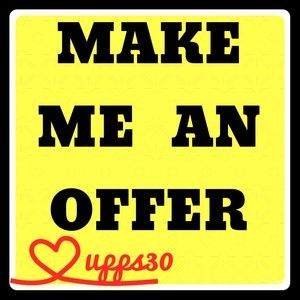 Make me an offer❤️